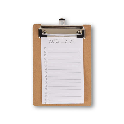 Klembord | Klemborden | licht bruin | A4 klembord | 154g | Houten Klembord | Klemmappen | 18cm*12.5cm