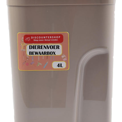 Kattenbak - Kattencontainer - Katten - Droogvoer - Voedselbak - Kattenvoedsel - Kattenbakvulling - Container - Voedselcontainer kat - Voedselcontainer