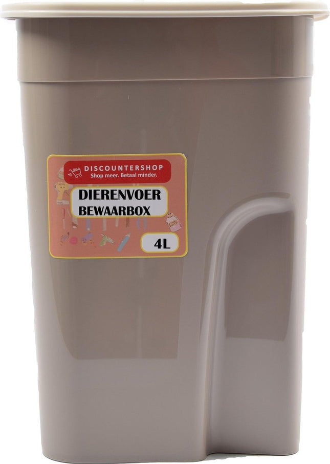 Kattenbak - Kattencontainer - Katten - Droogvoer - Voedselbak - Kattenvoedsel - Kattenbakvulling - Container - Voedselcontainer kat - Voedselcontainer