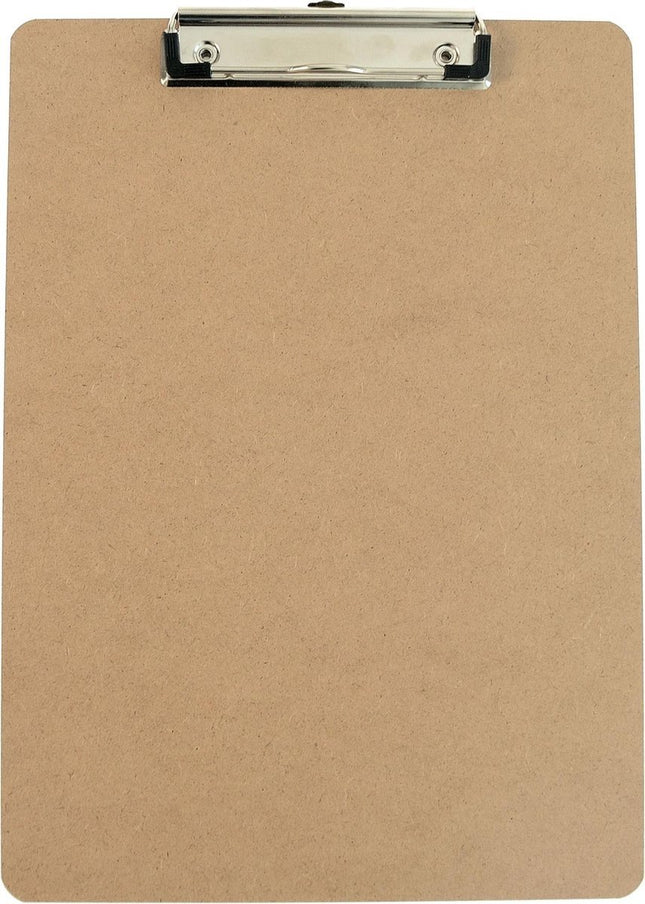 2x Klemborden - Klemborden A4 - Klemborden hout A4 31 x 22 x 1.5 cm
