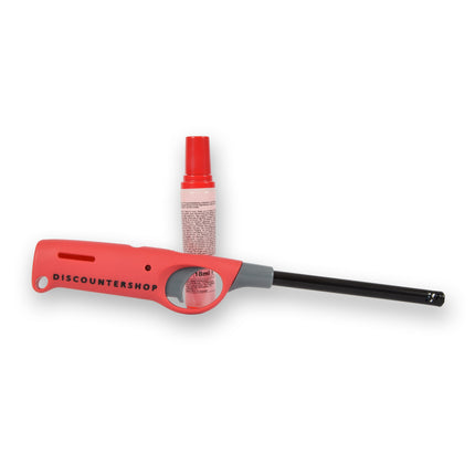 Navulbare Barbecue Aanstekers - 3 stuks - Rood - Kunststof - Perfect voor BBQ Aansteken