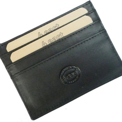 Portemonnee - portemonnee dames - portemonnee heren - portemonnee pasjes - Portemonnee creditcard - Portemonnee met creditcardhouder - creditcard - Card case - creditcard houder met geld - pasjeshouder met briefgeld -6 pasjeshouder - 4E-110 Zwart