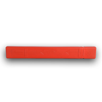 Gevarendriehoek | Waarschuwingsdriehoek | Oranje&rood,zwart | Veiligheidsdriehoek | kunststof/metaal | 40cm*42.5cm 