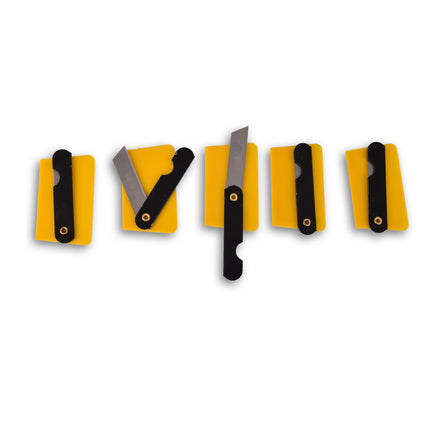 5stuks | Raamfolie | kunststof | Zonwerende folie | Zwart | 286g | Autoruit folie | 150cm*20cm 
