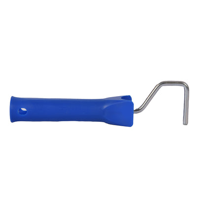 Blauwe Verfroller Set - Metaal & Kunststof | Muurverf, Plafond, Deuren | 5x10 cm