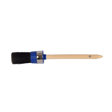 Hoogwaardige Zwarte Verfkwasten van Hout - Breedte 3.50 cm - Lengte 25 cm