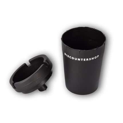 Auto asbak | asbak | kunststof | 52g | Zwart | strand asbak | sigarettenasbak | Auto accessoires | 8cm*11cm 