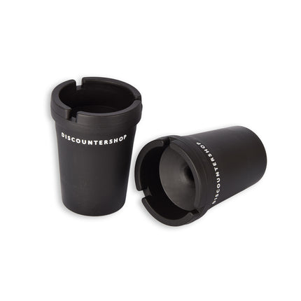 2 stuks | Auto asbak | asbak | zwart | kunststof | 104 g | Auto accessoires | 8cm*11cm