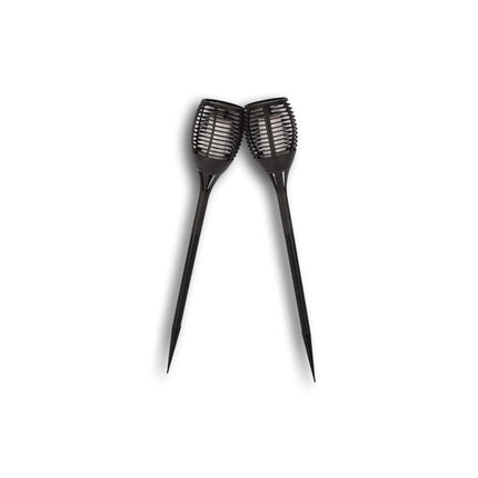 2x | Solar prikspot | prikspot zonne-energie | Voeding: 1 × AA ni-MH 1200mAh 1.2V | prikspot buiten | solar tuinfakkel | Batterij:1200mAh | prikspot tuin | 8cm*77cm 