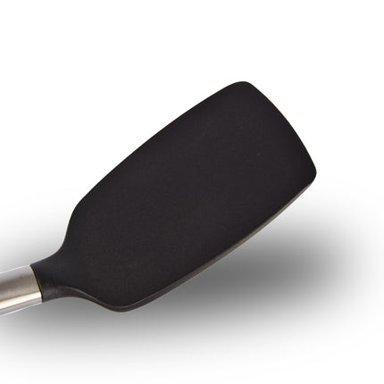Spatel | Bakspatel | spatel | rvs handvat | Zwart | Keukenspatel | Hittebestendige spatel | Keukenaccessoire | 36cm*8cm