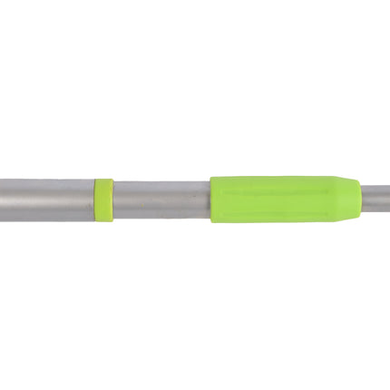 Handige Groen & Silver Tuinhark - Lichtgewicht Tuingereedschap, Hoogte ca. 63-90cm, Breedte 12.5cm, Metaal & Plastic, Inhoud: 1