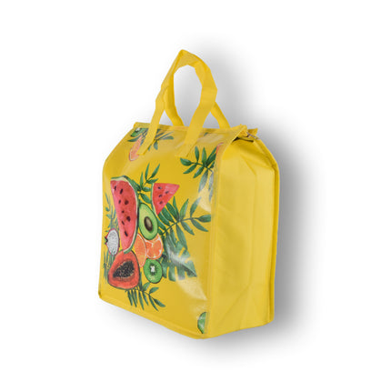 picknick tas | Picknick rugzak  | Geel | Picknickset | met ritssluiting | XL | Strandtas | picknickmand | isolatietas | 20 Liter 