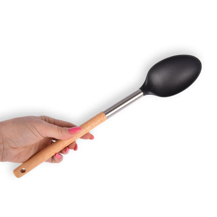 Durable Duo Van Bruin/Zwart Opschepper | Houten Grip | Multifunctioneel Keukengerei