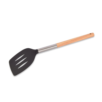 Spatel | Bakspatel | met Houten Handvat | Hittebestendig | 0.67 kg | Keukenspatel | Vaatwasser Veilig | Keukengerei | 16.50cm*10cm*22cm