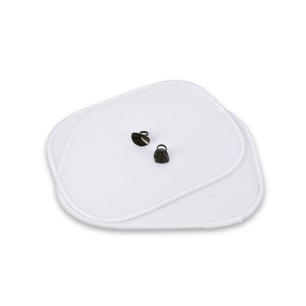 Zonwering op maat | Zonneschermen | 50 g | Polyester | Wit | Zonwering | Autoaccessoires | 45cm*36cm