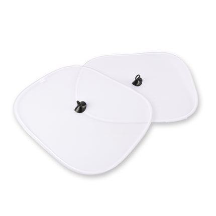 Zonwering op maat | Zonneschermen | 50 g | Polyester | Wit | Zonwering | Autoaccessoires | 45cm*36cm