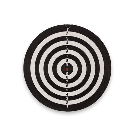  DartBord - incl. 6x Steeltip dartpijlen - Ø bord: 45cm dubbelzijdig speelbaar Steeldarts 