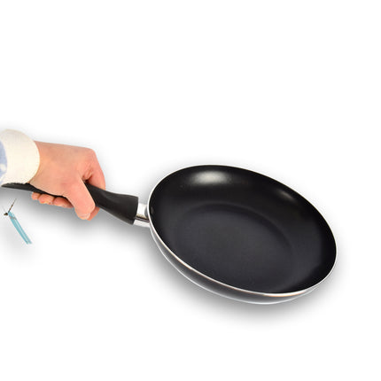 Koekenpan | koekenpannen | Aluminium | ZWART | inductie kookplaat | Rond | Wokpan | 440 g | Koekenpan voor inductie | 43cm*24cm*4.50cm