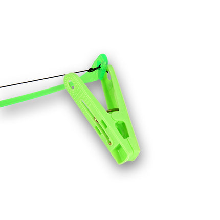 Hengel | Visuitrusting | groen/Zwart | Vissen | Rond | 54g | Hengelsport | Aluminium | 40cm*5.5cm