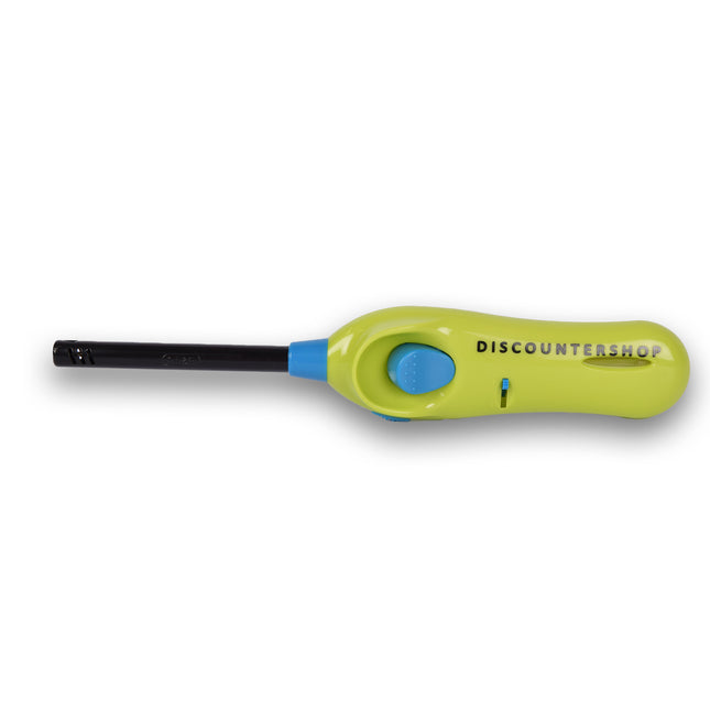 Aansteker | plasma aansteker | groen& blauw | Plastic | elektrische aansteker | bbq starter elektrisch | Navulbare aansteker | 3.5cm*22cm 