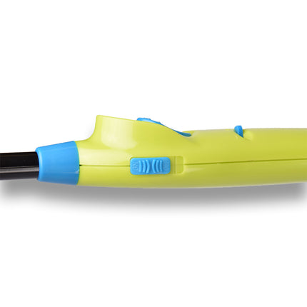 Aansteker | plasma aansteker | groen& blauw | Plastic | elektrische aansteker | bbq starter elektrisch | Navulbare aansteker | 3.5cm*22cm 