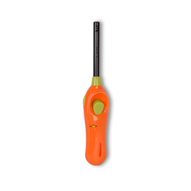 Aansteker | plasma aansteker | oranje&groen | Plastic | elektrische aansteker | bbq starter elektrisch | Navulbare aansteker | 3.5cm*22cm 