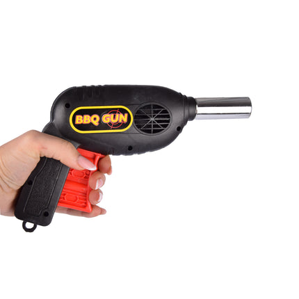 BBQ-pistool van Kunststof in Zwart & Rood - 0.87 kg Gewicht - Perfect voor BBQ, Verfstrippen & Meer!