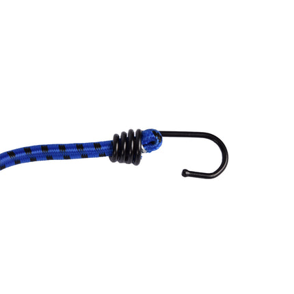 Duurzame Spinbinder van Gelegeerd Staal - 150 cm Bagagebinder voor Fiets, Motor & Scooter in Blauw