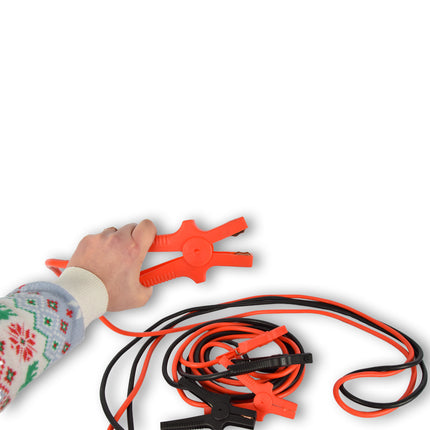2 x | Startkable | Accu startkabel | Startkabel auto | Accukabels | rood /Zwart | Ampere: 300 | Kabel Lengte: 3.5m