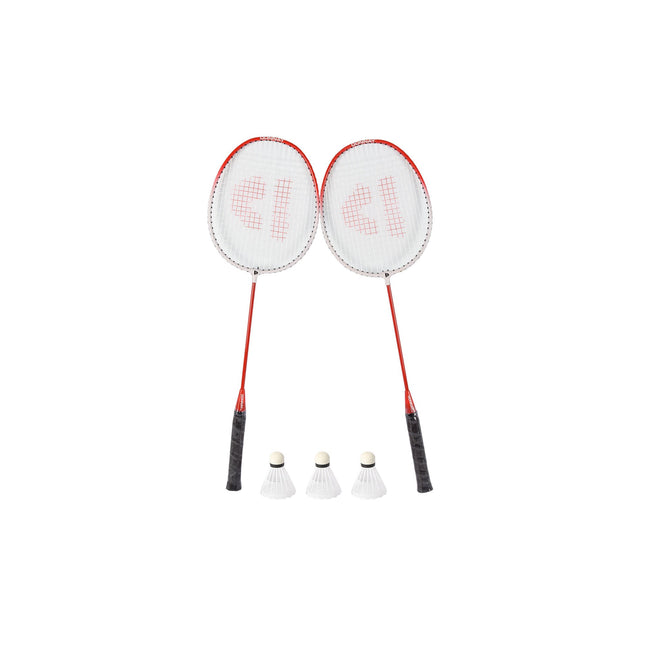 Hoogwaardige Badminton Racket Set - Plastic en Metaal - 67cm Lengte - 20cm Breedte