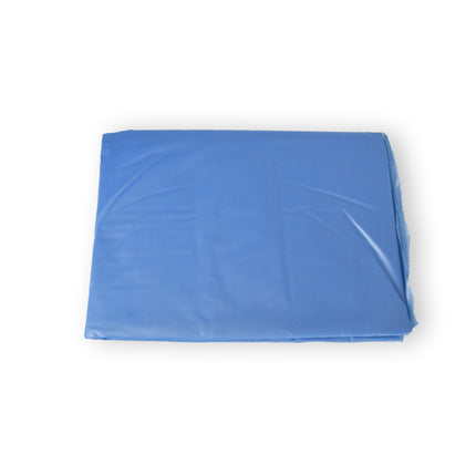 Blauwe Waterdichte Regenponcho Set - Lichtgewicht Regenkleding voor Ultieme Bescherming - Met Capuchon: 130cm, Kunststof - Set van 2 