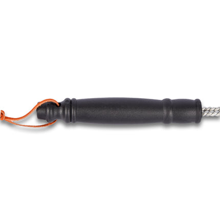 Ultieme RVS BBQ Schoonmaakborstel - Krachtige Reiniging - Veilig & Efficiënt - Zwart & Zilver | 31cmx17cm