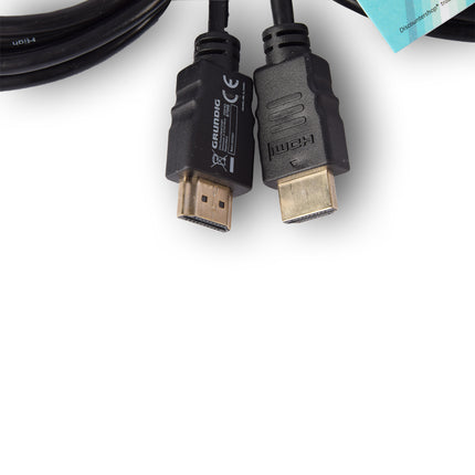 HDMI-kabel | 4k Ultra HD | HDMI 1.4 | 2 Meter | Zwart | kunststof | 2cm | Set van 2 | Audio/Video Verguld (HDMM2M)
