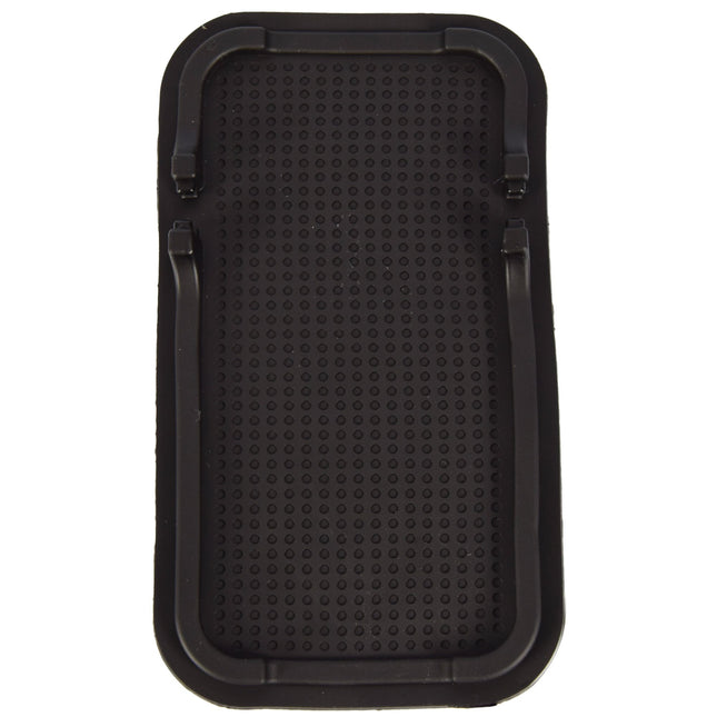 Duurzame Zwarte Rubberen Auto Dashboard Accessoires: Antislipmat - 17.50x9.50x0.05 cm