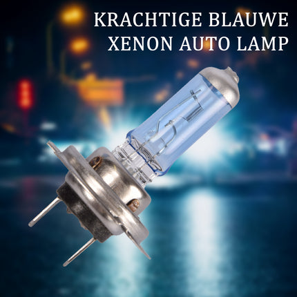 Autolampen | Koplampen | Blauw | Halogeenlampen | Xenonlampen | Gloeilamp | 12 V | H7 | 55 W