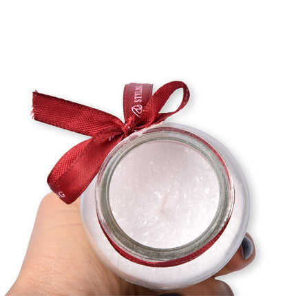 Witte Kaarsenset - 5 stuks - Hoogwaardige Aromatische Kaarsen met Vanillegeur - 11 uur Brandtijd - Afmetingen: 4.5cm x 7.5cm x 8.2cm
