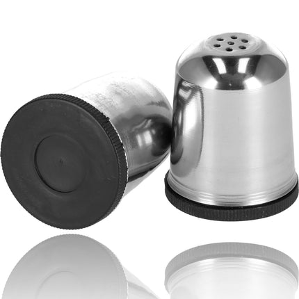 Peper- en Zoutmolen Set - RVS - Handmatige Molens met Instelbare Maalgraad - Keukengerei - Perfect als Kerstcadeau