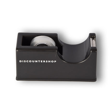Plakbandhouder | Tape dispenser | kunststof | antislip | Zwart | Plakbandafroller | tapehouder | 14.5cm*5cm*7.5cm