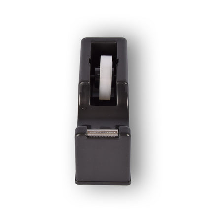Plakbandhouder | Tape dispenser | kunststof | antislip | Zwart | Plakbandafroller | tapehouder | 14.5cm*5cm*7.5cm