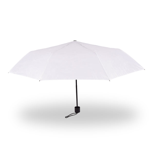 Paraplu | Wit | Stormparaplu | polyester | 256g | Stevige paraplu | Opvouwbare paraplu | 98cm*53cm