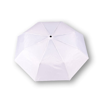 Paraplu | Wit | Stormparaplu | polyester | 256g | Stevige paraplu | Opvouwbare paraplu | 98cm*53cm