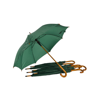 Zevenvoudige bescherming: 7 Automatische Groene Paraplu's - Diameter - 102cm -  Polyester Stormparaplu