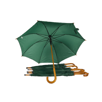 Zevenvoudige bescherming: 7 Automatische Groene Paraplu's - Diameter - 102cm -  Polyester Stormparaplu