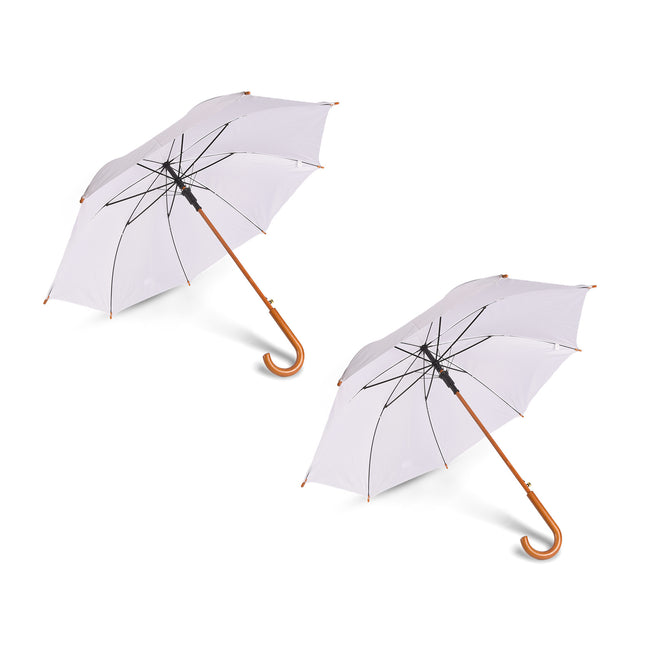 Paraplu | aluminium | Polyester | aantal ribben: 8 | Stevige paraplu | 102 cm Diameter | Veilig Desig| Automatische paraplu 