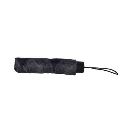 Stevige Grote Paraplu van 100 cm Diameter - Grijs met Grote Ronden - 4 cmx51cm - 8 Ribben - Stevig en Lichtgewicht