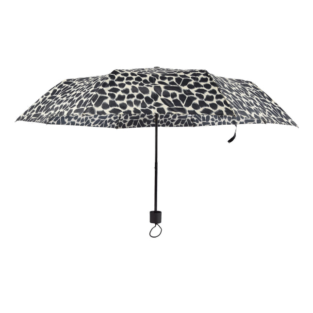 Ultieme Bescherming tegen Storm en Regen - Opvouwbare Paraplu - Beige & Zwart - 53cm x 90cm - Lichtgewicht