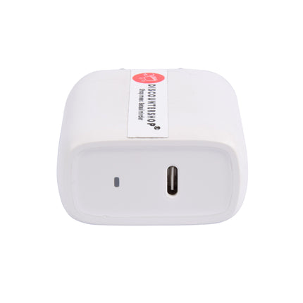 Witte Compacte 45W USB-C Oplader met 2m USB-C Kabel - Lichtgewicht en Milieuvriendelijk - Supersnel opladen