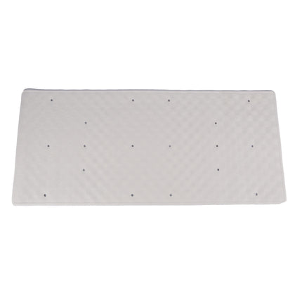 Verhoog Veiligheid in Uw Badkamer met Deze Zachte & Absorberende Antislip Badmat - Wit - 83 x 36,5 cm