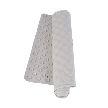 Verhoog Veiligheid in Uw Badkamer met Deze Zachte & Absorberende Antislip Badmat - Wit - 83 x 36,5 cm