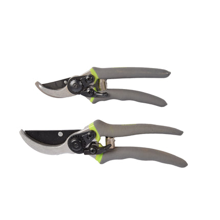 Tuinieren met Tuinhark - Groen & Silver - 710g - 1 Hark, 3 stuks Tuingereedschap